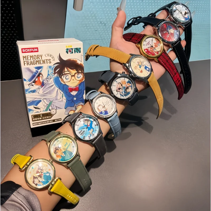 

Hot Original In Stock Maiwa Detective Conan Watch Series 2 Blind Box Mori Memory's Fragments Kaito Kidd Collection Watch Gift