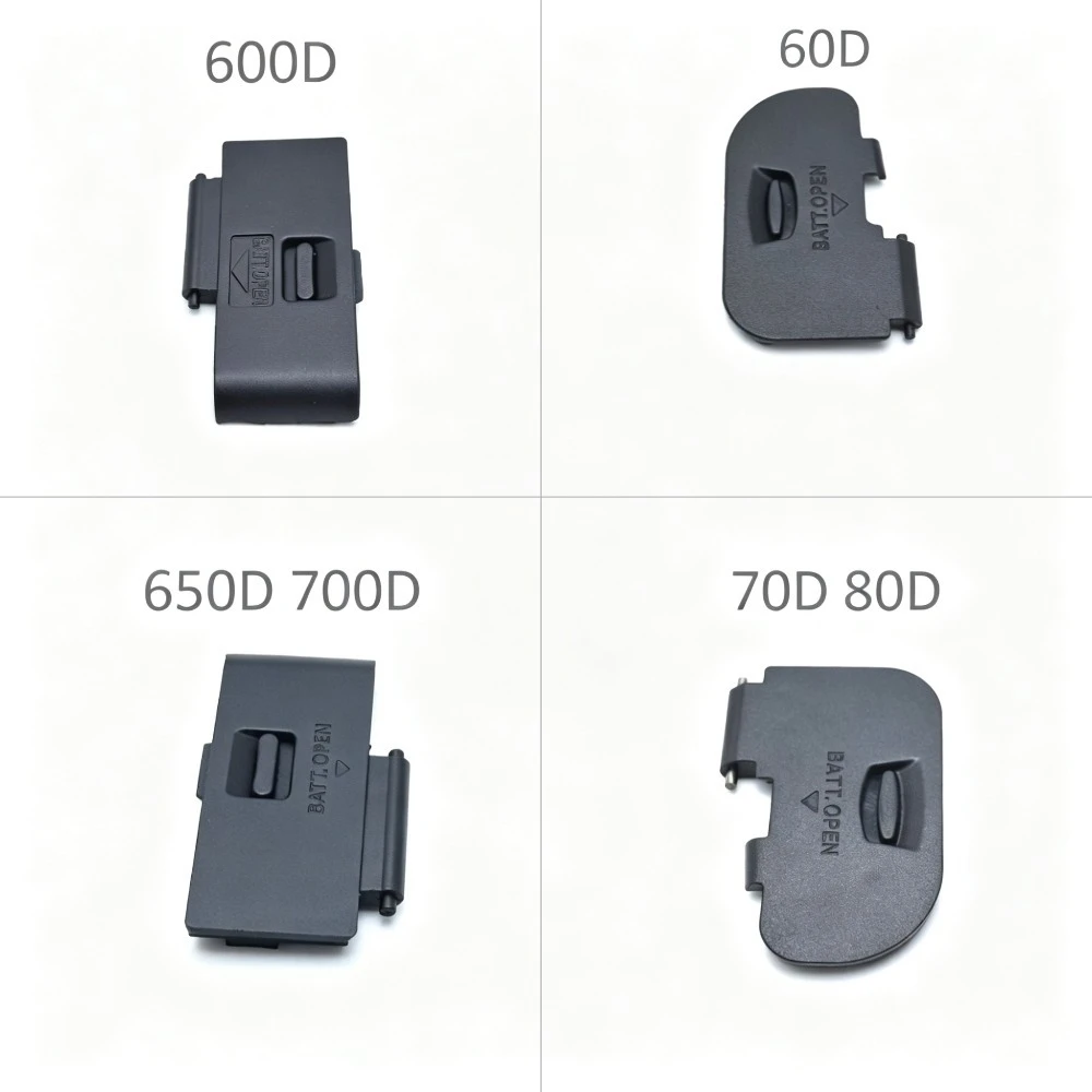 NEW Battery Door Cover Lid Cap for Canon 600D 60D 650D 700D 70D 80D T3i T5i X7i  T4i X6i X5 Camera Repair Part