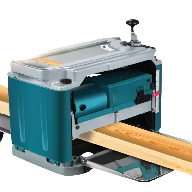 Automatic Woodworking Sawing Machines Planing Machine Mini Bench Thickness Wood Cutter Portable Benchtop Wood Planer Machine