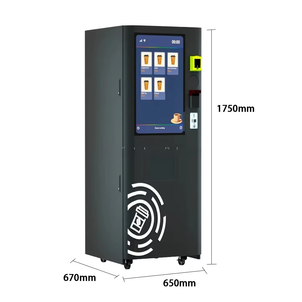 Customized Protein Shake Gym Fitness Beverage Vending Machine Touch Screen Automatic with Payment System