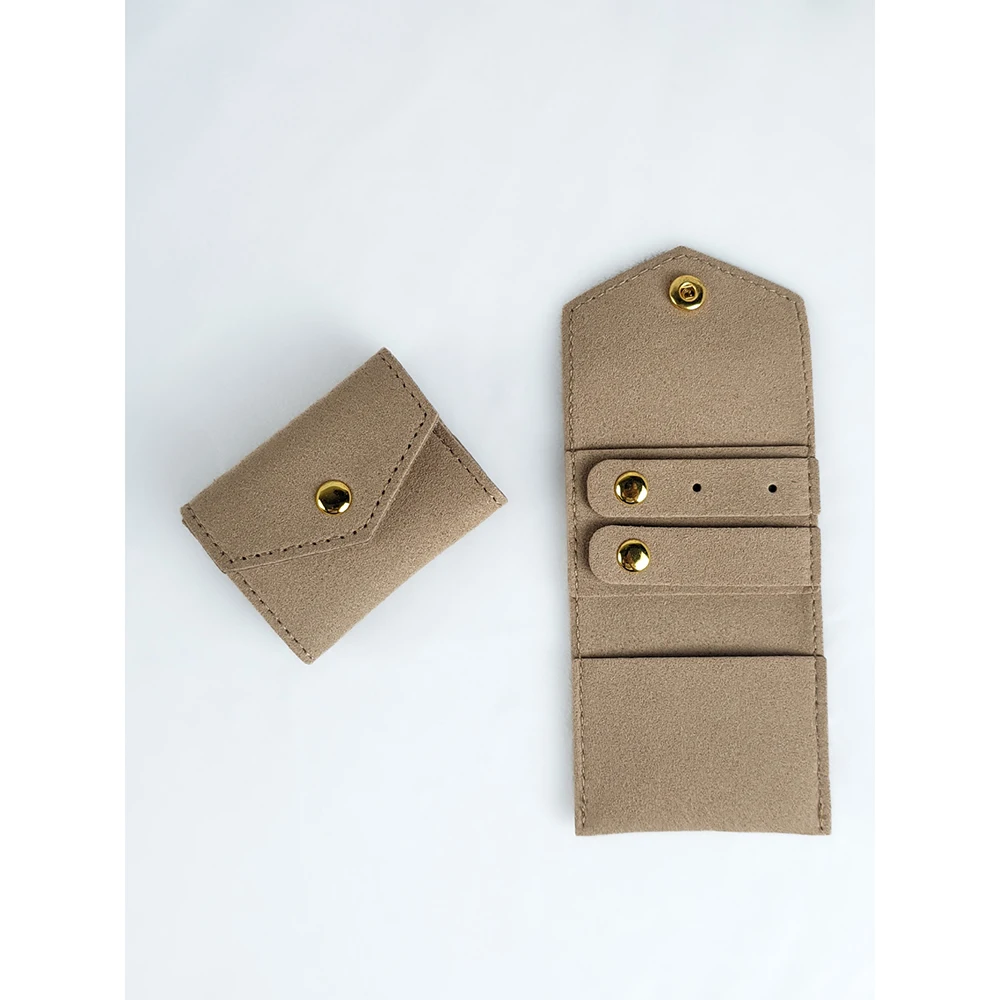 1pc Mini Sieradendoos Functionele Organizer Opvouwbare Sieradentassen voor Ringen Oorbellen Kettingen Verpakkingszakjes Reizen
