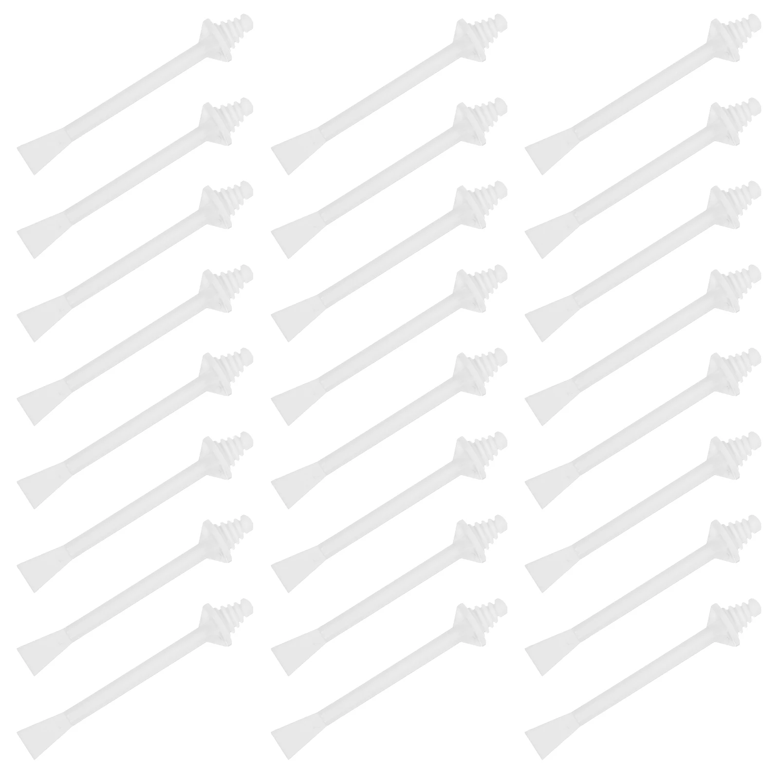 

40 Pcs Disposable Hair Removal Wax Stick Nose Rod Remover for Women Applicator Sticks Gel Plastic Handle Beauty Tool