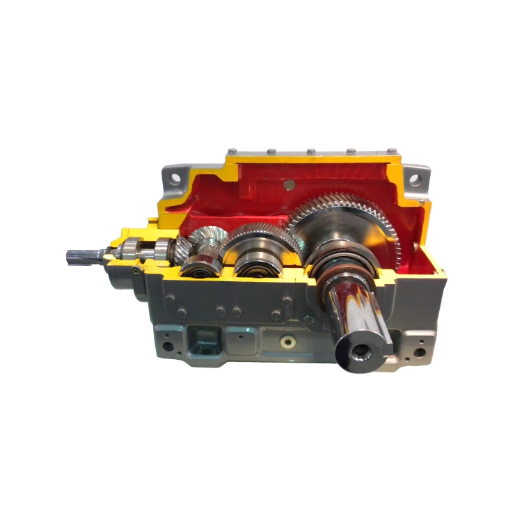 B Series High Power High Torque  Helical Bevel Industrial Gearbox
