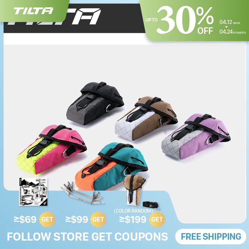 

Водонепроницаемая сумка-чехол TILTA Fe Design Crossbody для камер DJI Pocket 3 и Pocket 4, экологичная наплечная/поясная сумка Fe-1200