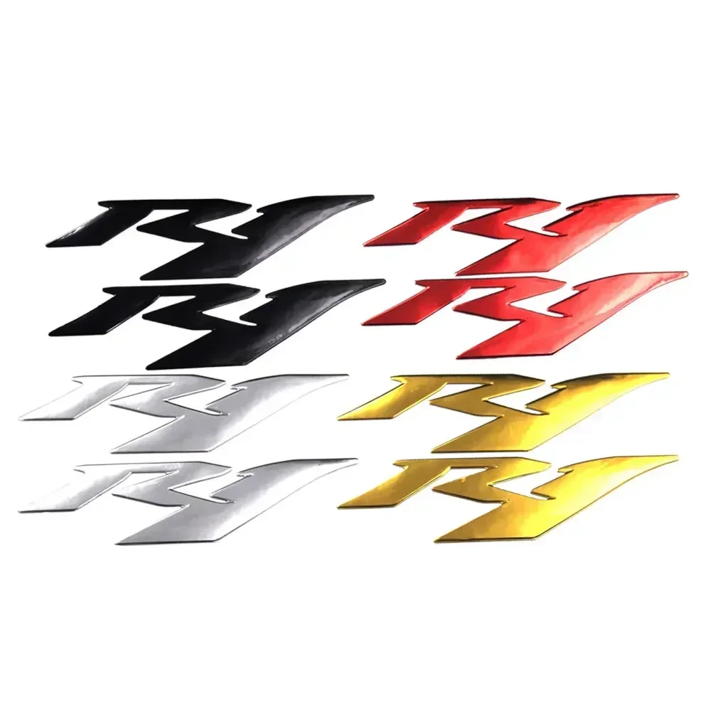 For Yamaha YZF-R1 YZFR1 2001 2002 2003 2004 2005 Motorcycle 3D Emblem Badge Decal Tank Wheel R1 Sticker Soft Reflective Decal N