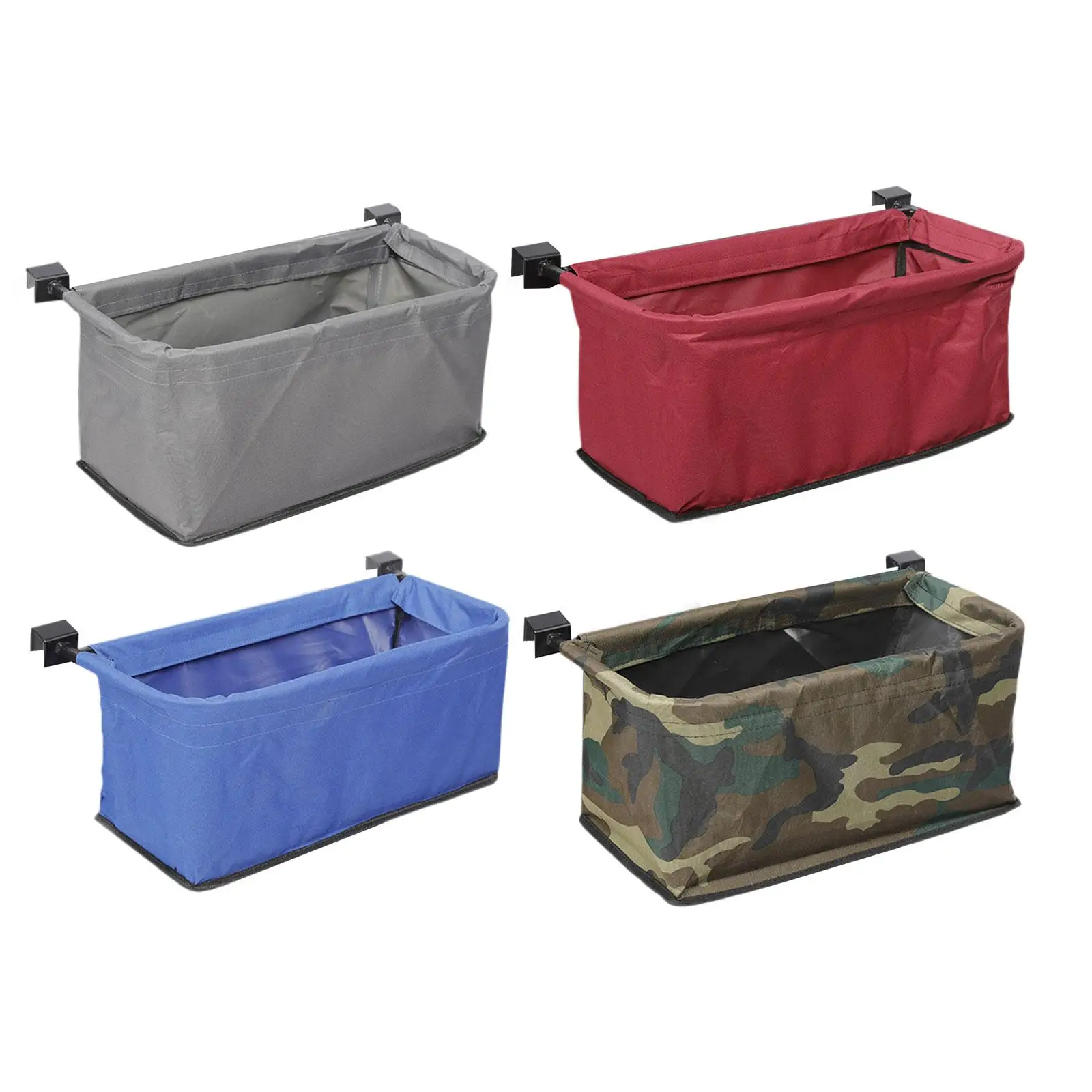 Wagon Storage Bag Grocery Bag Utility Trolley Cart Accessories Oxford Cloth Wagon Cart Tail Bag for Garden Beach Picnic Shopping