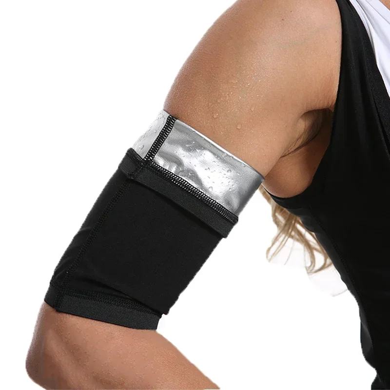Arm Trimmers Sauna Sweat Bands Women Arm Slimmer Trainer Anti Cellulite Arm Shapers Weight Fat Reducer Loss Workout