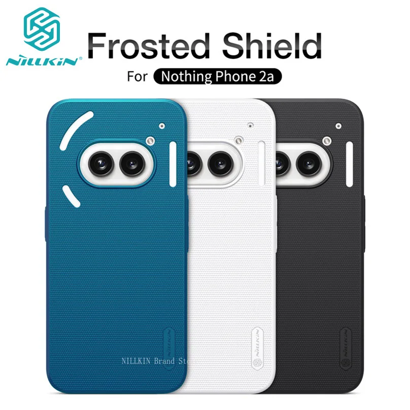 

Ни для чего Nothing Phone 2a (Нотинг Фон 2a) Чехол NILLKIN Super Frosted Shield Чехол Жесткий ПК Ультратонкая защитная оболочка Задняя крышка для ничего Nothing Phone2a
