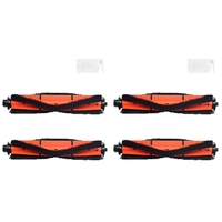 4X Replacement Parts Of Main Brush Of Roller Brush For Xiaomi Roidmi EVE Plus Robotic Vacuum Cleaner