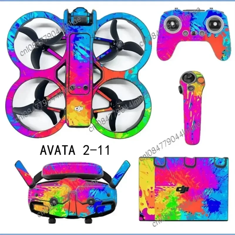 For AVATA 2 Drone Sticker Special Film Goggles3 Glasses Protective Film