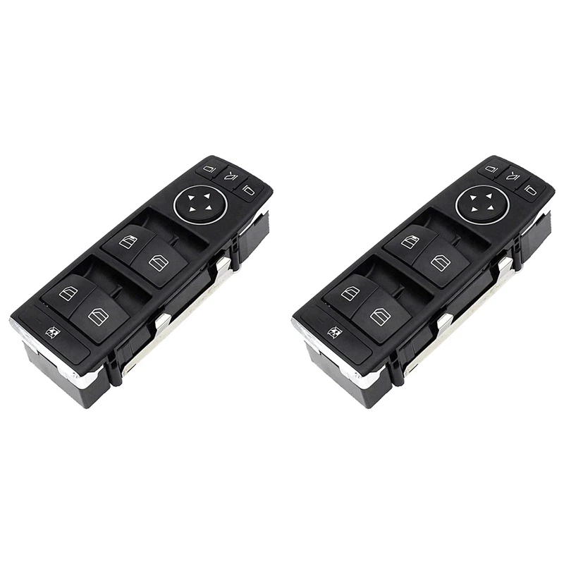 2X Electric Window Control Power Window Switch 1669054400 For Mercedes-Benz X156 W176 W246 X166 GLS GLA Class A M Class