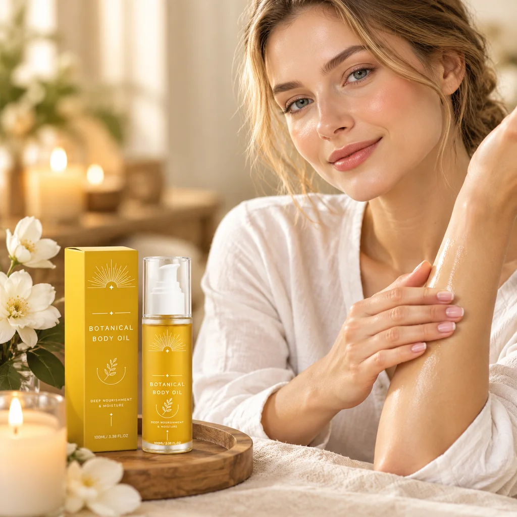 New Firming Body Oil For Glowing Skin Improve Sagging Reduce Skin Discomfort Relieve Dryness Lasting Moisturizing Skin Serum Oil