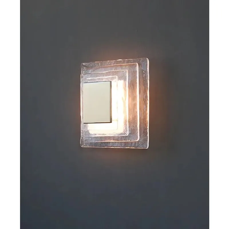 Murano Glass Wall Lamps From Italy Medieval Living Rooms Dining Room Water Ripple Wall Lamping Bedroom Corridor Design Lamp