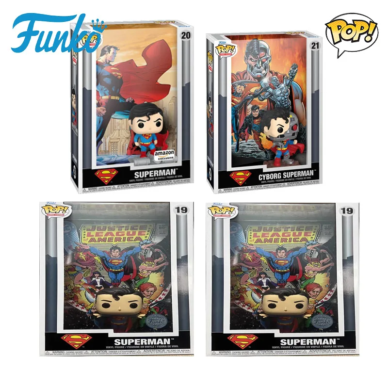 

Funko POP DC Cyborg Superman Iron Spider 20#21#19#67 Action Figure Collectible Model Ornaments Toys for Boys Girls Gift