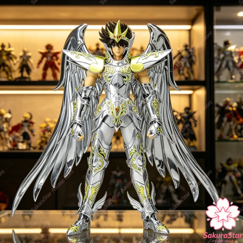 

В наличии: Коллекционная фигурка Bandai Saint Seiya Myth Cloth EX Pegasus Seiya God Cloth, модель аниме-персонажа, игрушка
