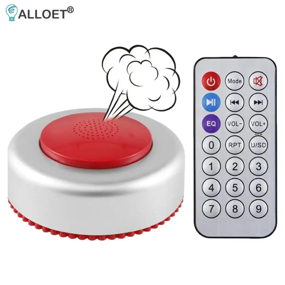 Remote Controlled Fart Machine Noise Maker with 50 Different Realistic Sounds Prank Toy Farting Toys for Games Office Humor