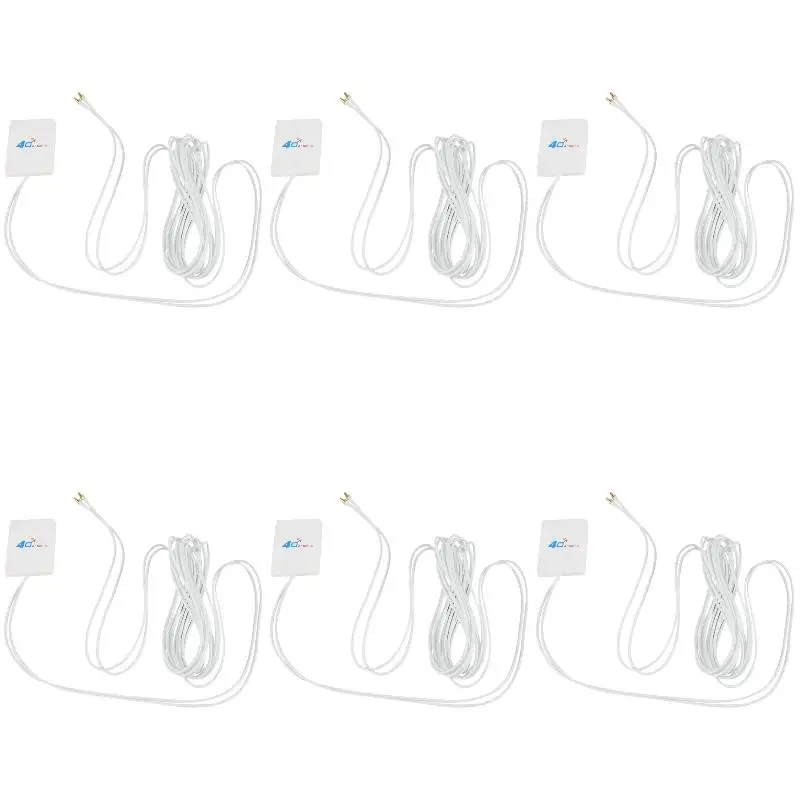 6Pack X(3G 4G LTE Antenna Ts9 Connector 28Dbi Gain External Wifi Antenna Signal Booster for Router Modem