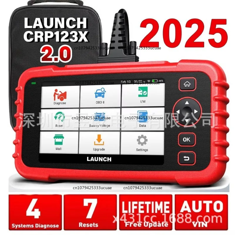 

X-431 CReader Professional 123X CRP123X v2.0