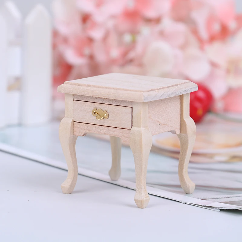 1:12 Dollhouse Mini Furniture Cabinet Bedside Cabinet Locker Doll House Decor