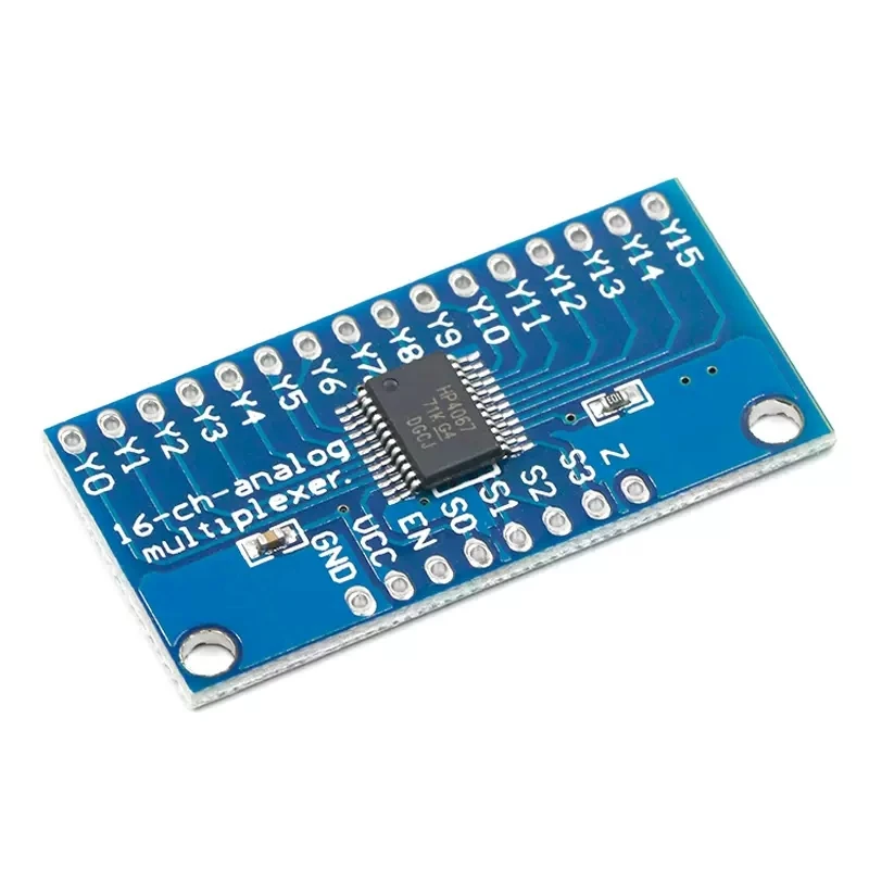 1/10/20 sztuk CD74HC4067 16-kanałowy analogowy cyfrowy multiplekser moduł tabliczki zaciskowej inteligentna elektronika — zdjęcie 3