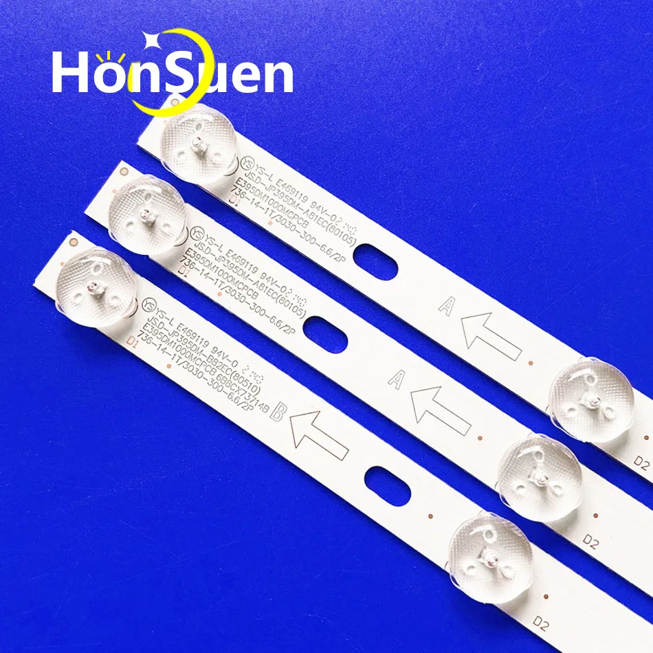 شريط إضاءة خلفي LED للأنظمة K40DLJ12F TD K40DLJ12FS K40DLJ12 FS NORDMENDE ND40S3100J ND40S3100 J #3