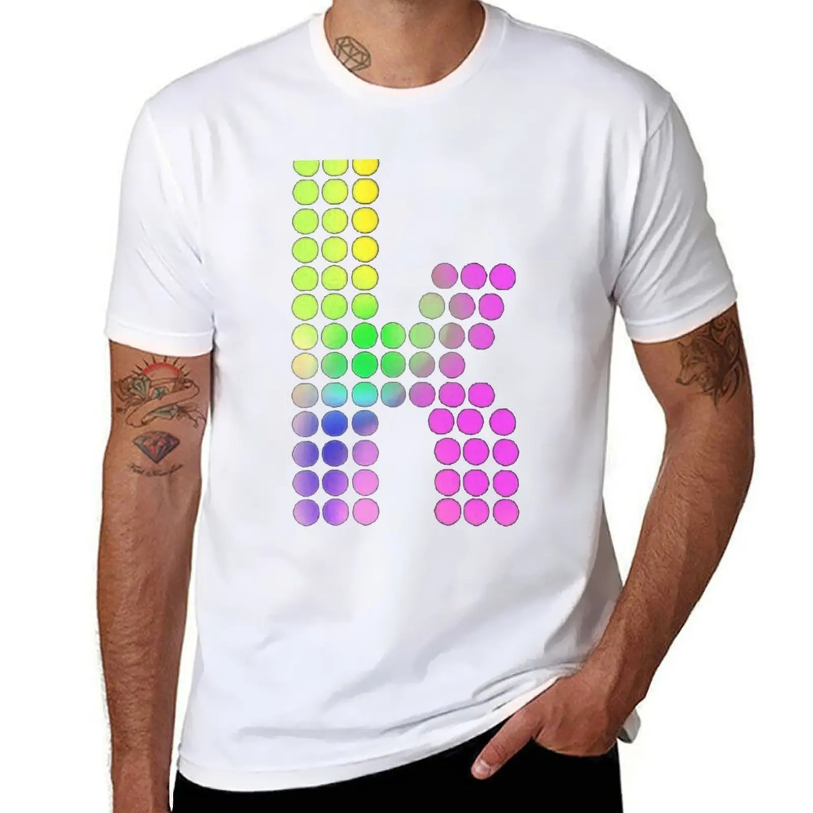 

THE K T-Shirt t shirt man casual essential t shirt T-Shirt