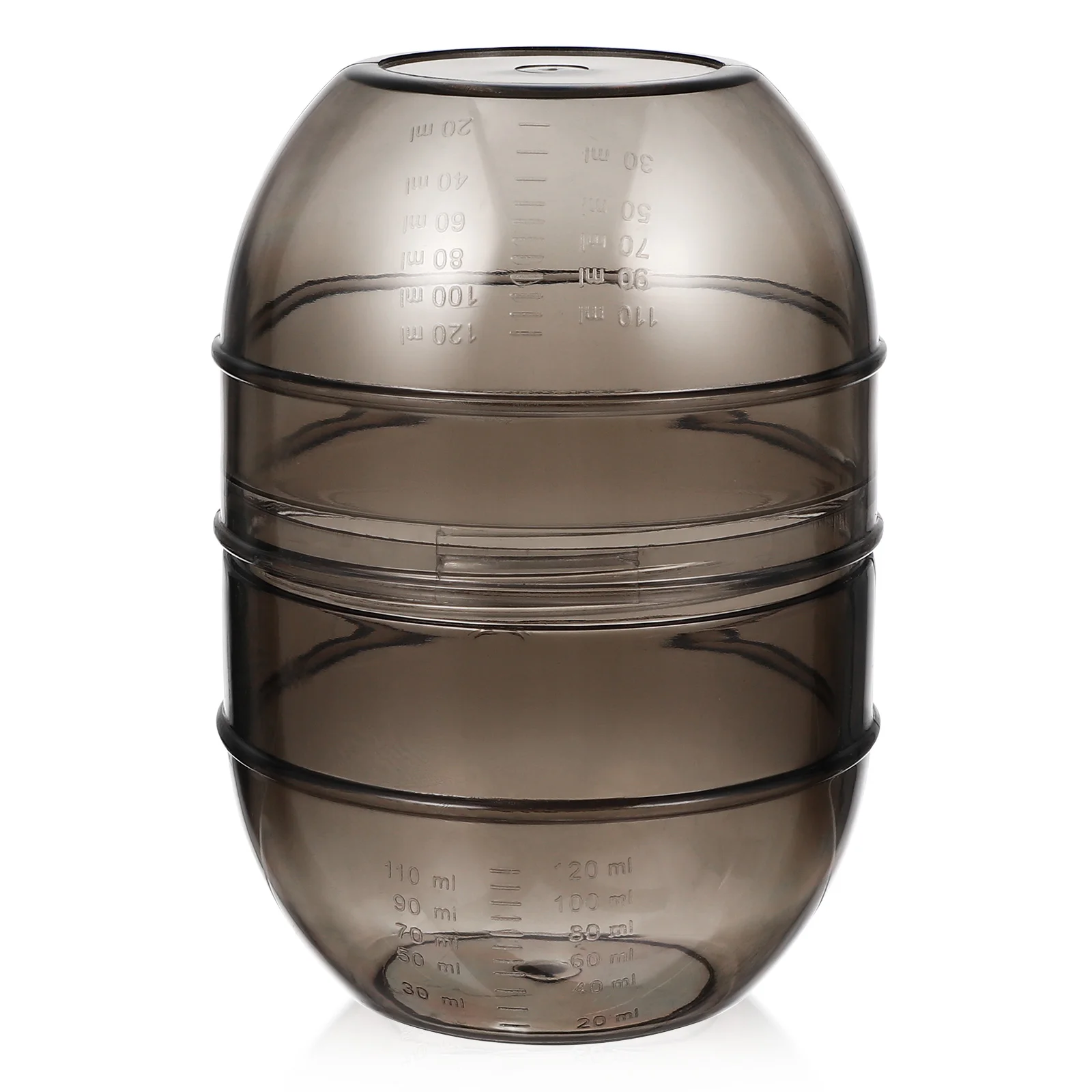 Mangkuk Pencampur Pewarna Rambut Skala Ganda Mangkuk Pencampur Bergradasi Untuk Salon Pewarnaan Rambut DIY Mangkuk Pengocok Perlengkapan Pewarnaan Rambut