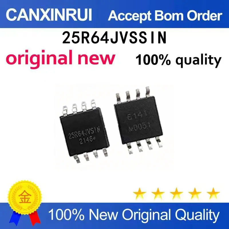 

(5-100 PCS) Brand new original W25R64JVSSIN 25R64JVSSIN SOP8 spot chip IC