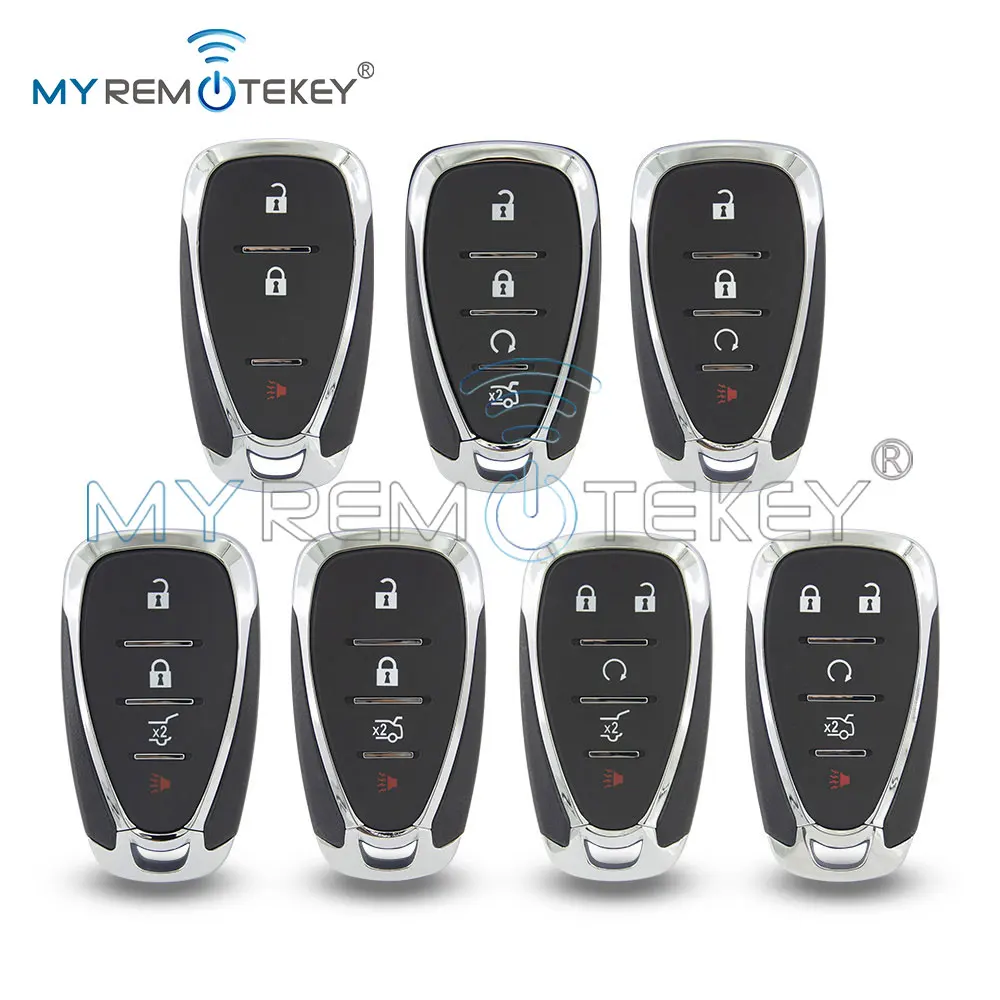 REMTEKEY Remote Car Key Shell Case Fob Replacement for Chevrolet Chevy Camaro Cruze Malibu 2016 2017 2018 2019 2020 3/4/5 Button