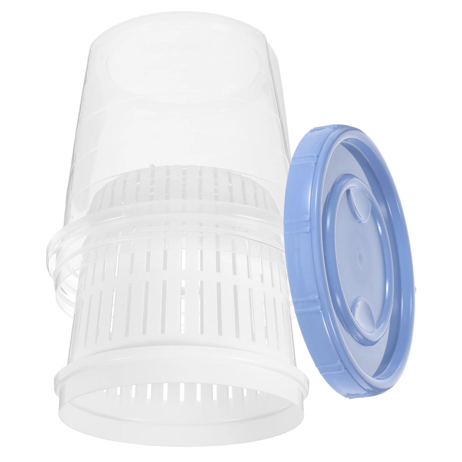 Tarro de fermentación Kimchi transparente con filtro y tapa hermética, ideal para almacenamiento de alimentos encurtidos, contenedor sellado para cocineros caseros y