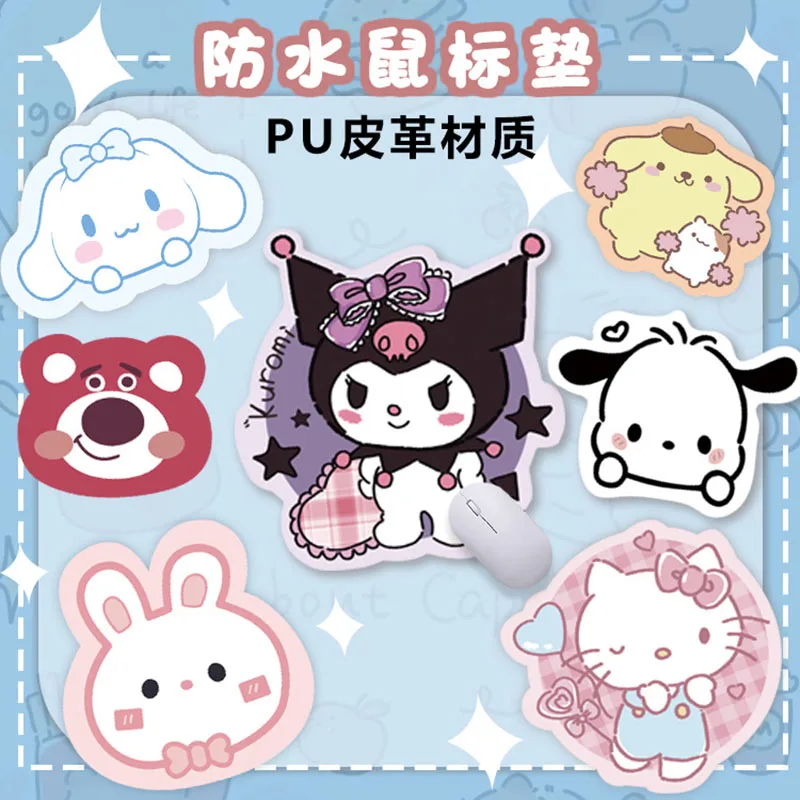 

New HelloKitty Mousepad Sanrio Cartoon Small Office Computer Desk Mat Table Keyboard Big Mouse Pad Laptop Cushion Non-slip