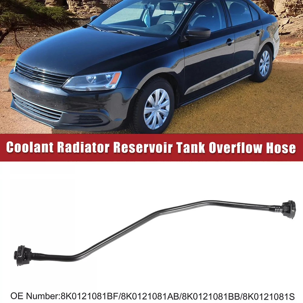 Car Coolant Radiator Overflow Hose Reservoir Tank Hose Auxiliary Kettle Pipe For Audi For A4 A5 B8 Q5 2.0 2007-2015