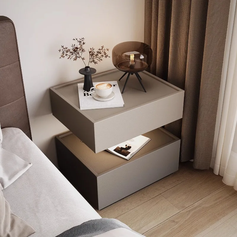 

French Bedside Classic Nightstands Decor Narrow Design Modern Nightstands Storage Minimalist Mesitas De Noche Home Furniture