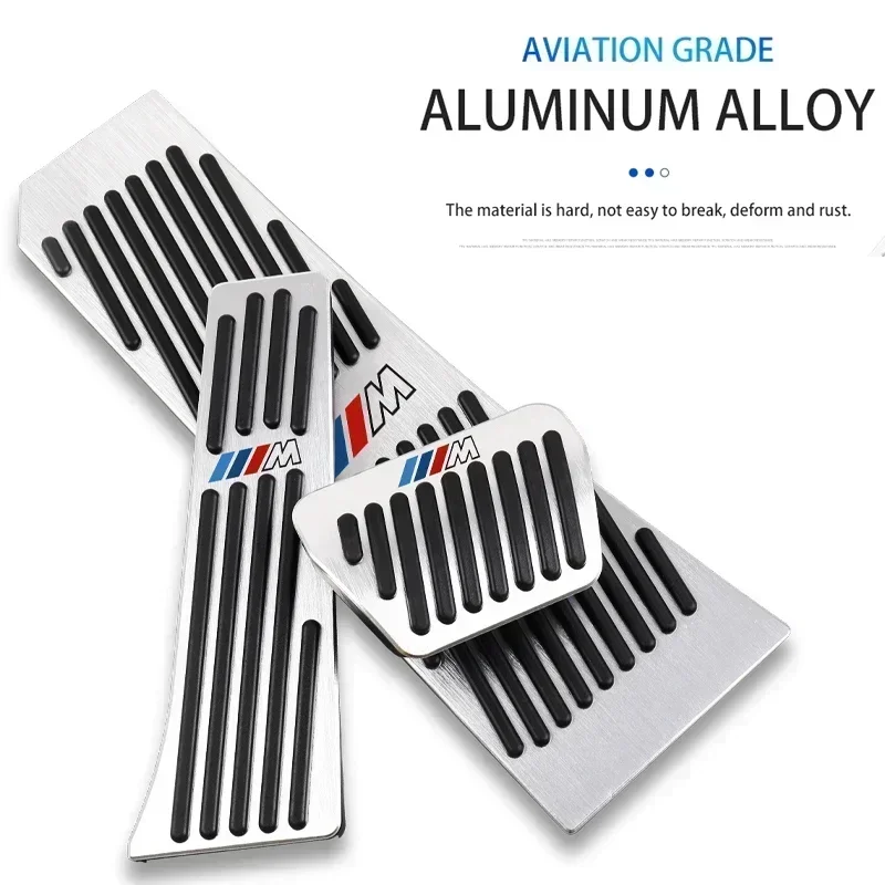 

Накладки на педали для BMW 5 серии E83 E84 G30 G20 F10 F15 F48 X5 F10 F07 F30 E90 E60 G23 G01 G02 G05 G32 G60, накладка на педаль тормоза