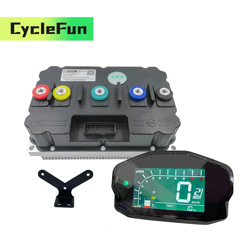 

Контроллер Fardriver ND961800 96 В постоянного тока 800 А Пик 1800 А Реген Торможение с дисплеем DKD для электрических мотоциклов, скутеров, аксессуары