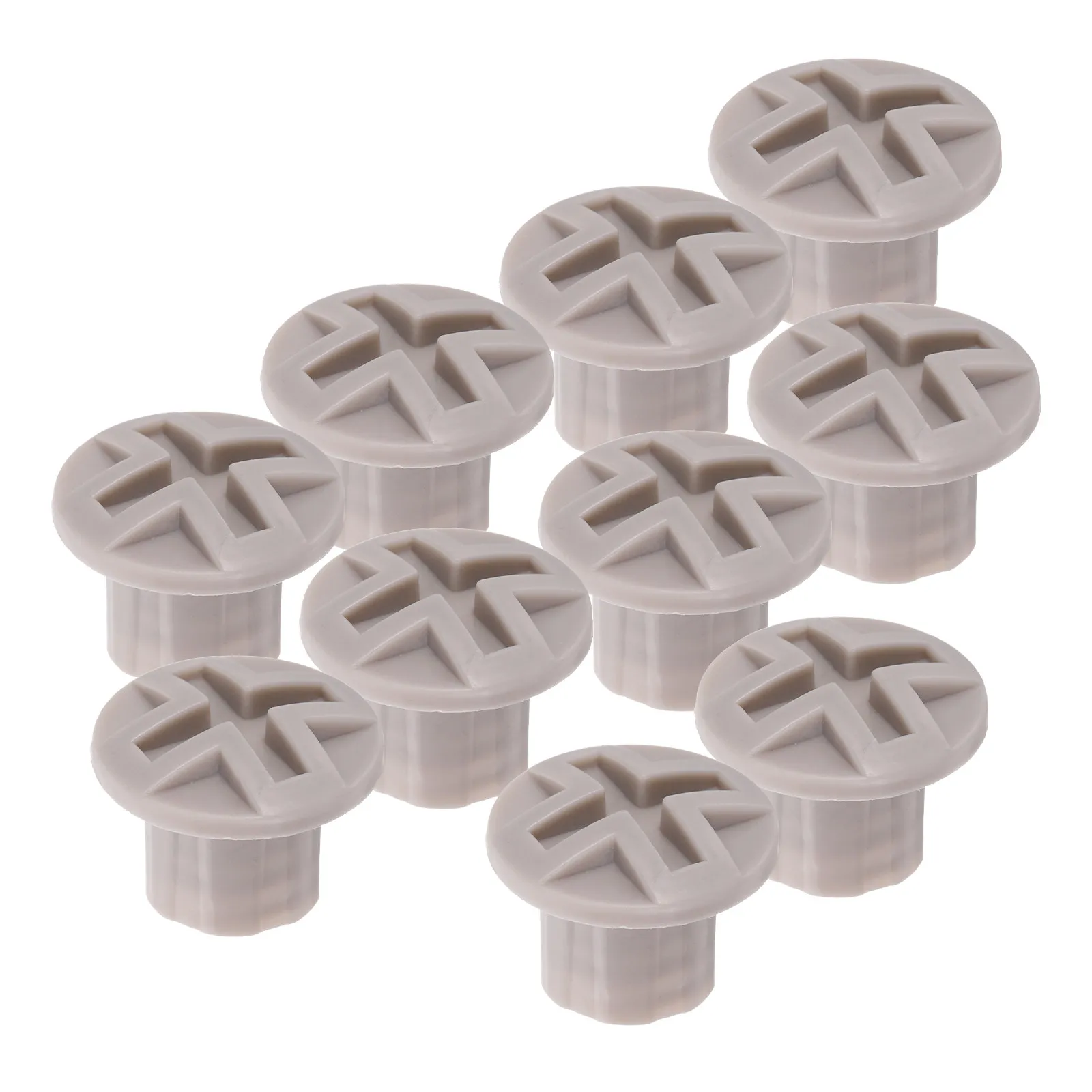 

10Pcs Kids Slide Fixing Caps Plastic Screw Covers Repair Replacement Play Equipment Accessories Inner Diameter 1.5cm Safety