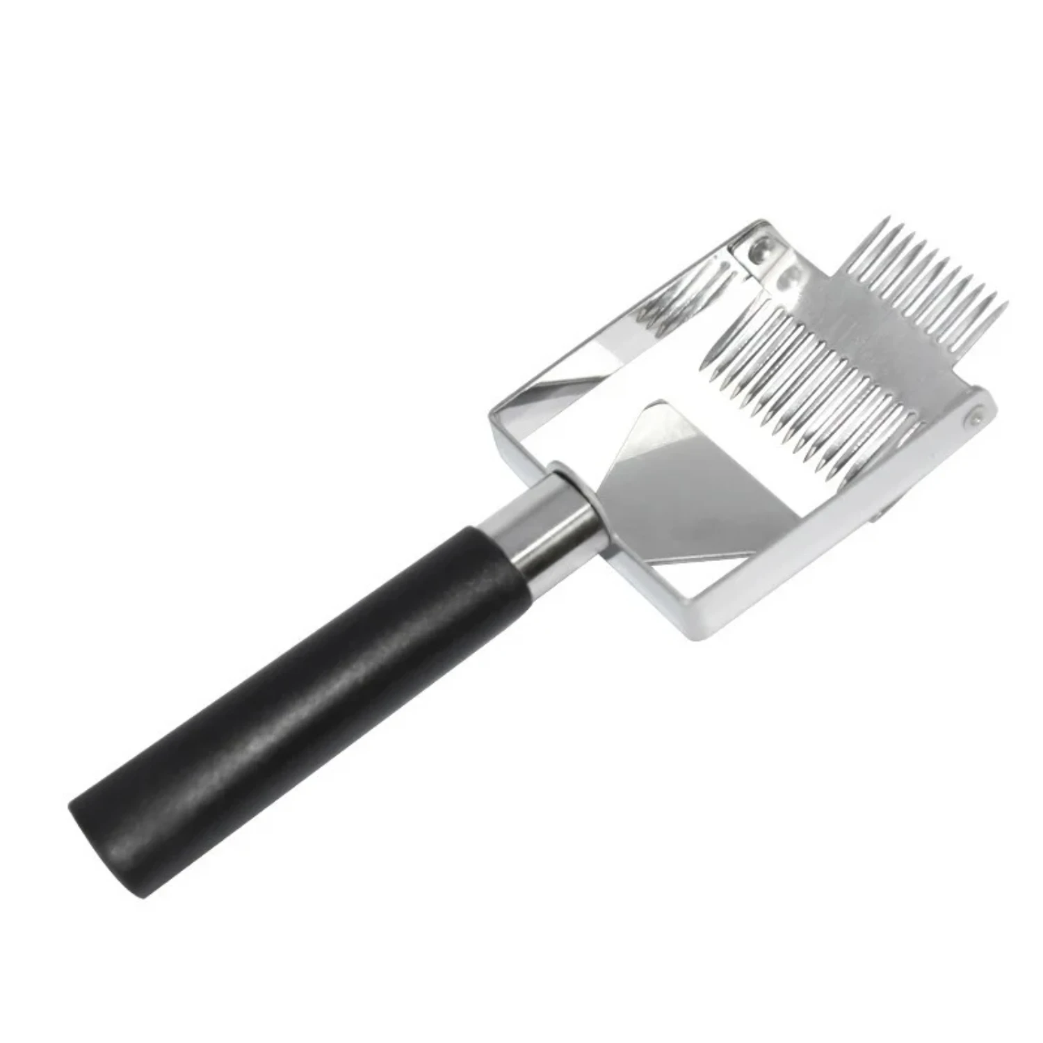 Metal Handle Uncapping Fork Honey Cutter Beekeeping Tools Honeycomb Scraper Uncapping Scraper Bee Hive Shovel Equipment WF