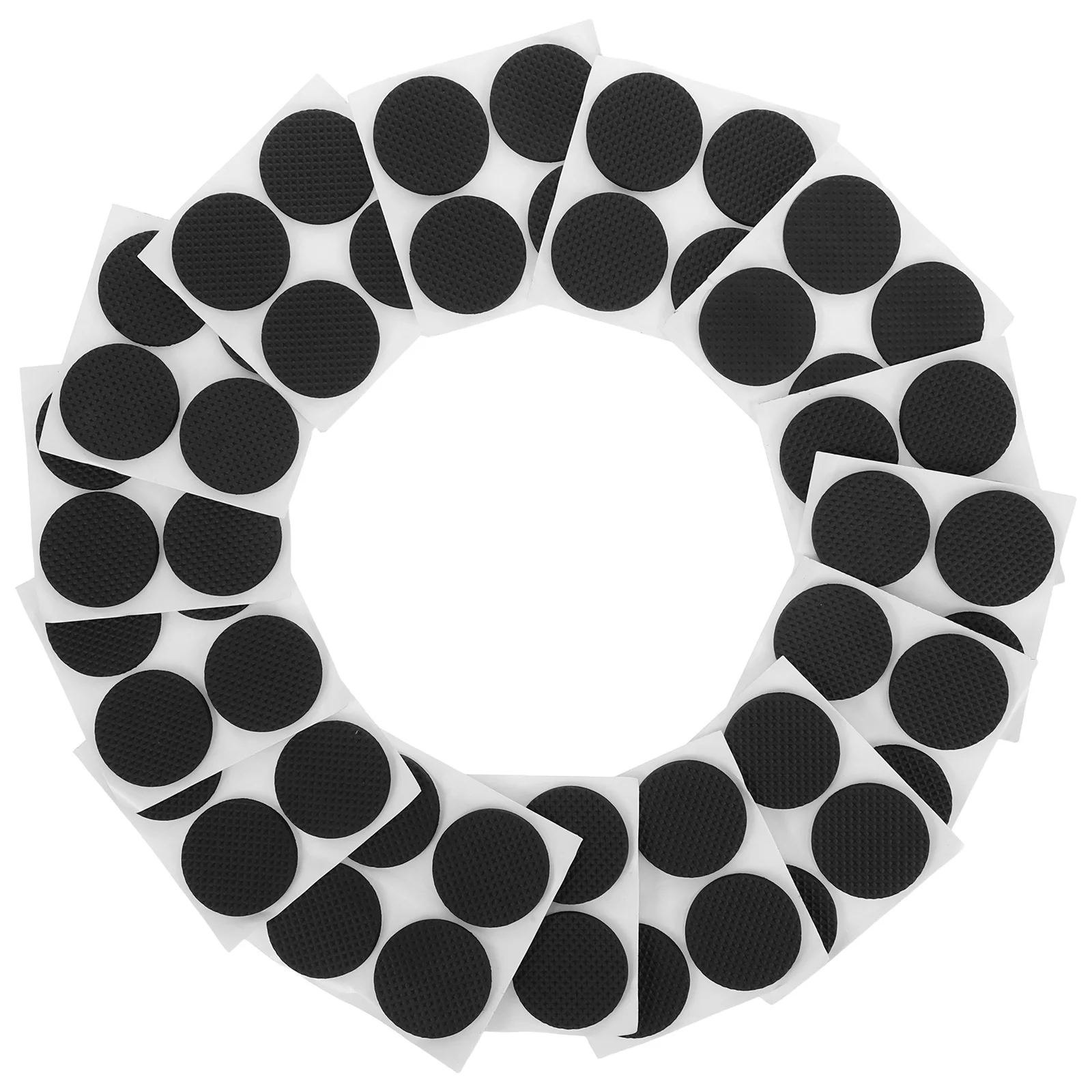 

60Pcs Thickened Eva Self-Adhesive Furniture Leg Pads Table Chair Stool Floor Protectors Non-Slip Anti-Scratch Noise Reduction