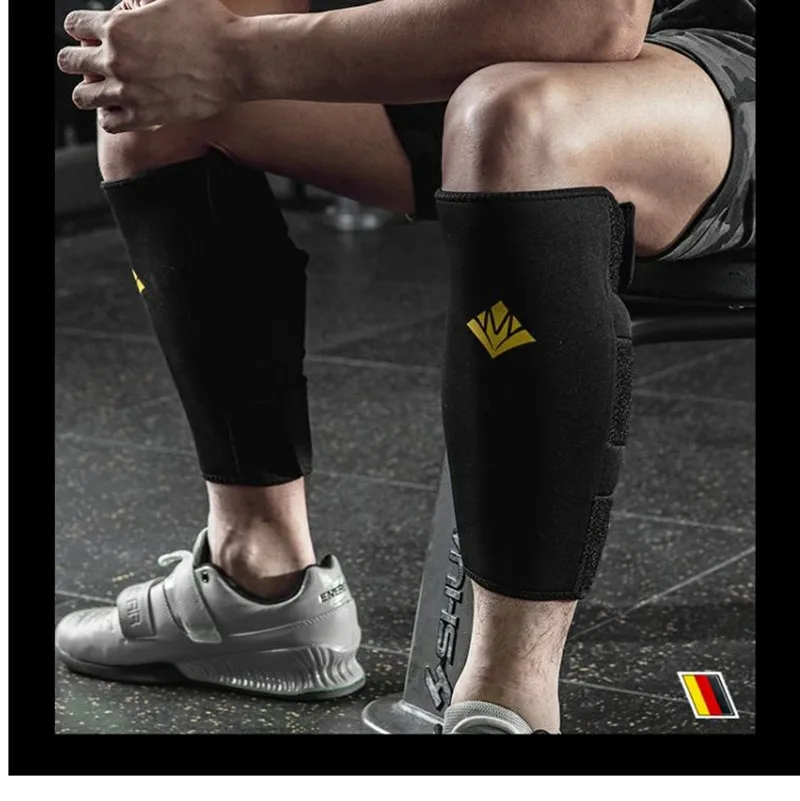 1Pair Calf Support Adjustable Sport Shin Guard Leg Sleeve Compression Cycling Football Weightlifting Sport Safety Calf Protector