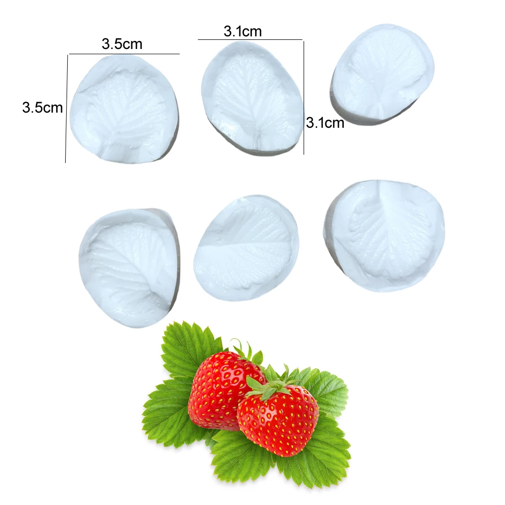 16 styles Petal Veiners Silicone Mold Fondant Cake Decorating Tool Cold Porcelain Clay Sugar Paper Craft Flower Candle Moulds