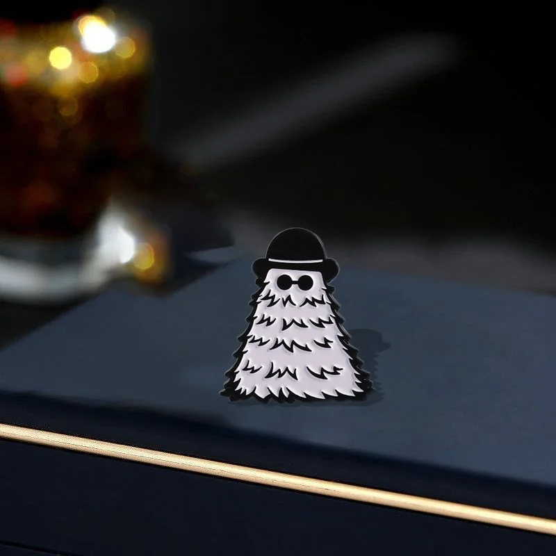 

Украшения-броши ужасов на Хэллоуин, черепа животных, кошки, персонализированные металлические значки