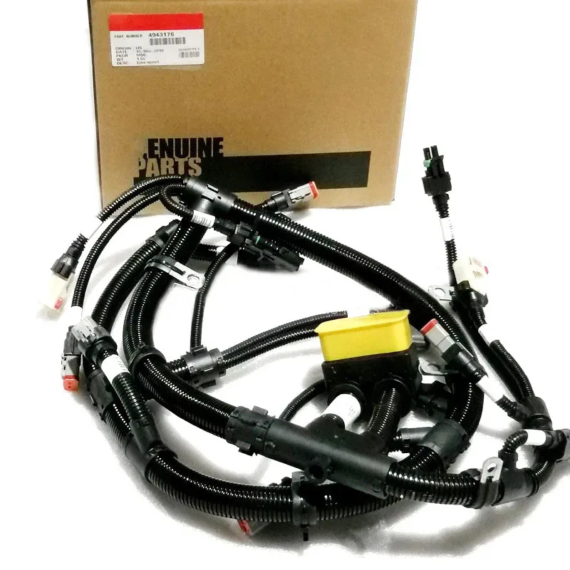 Electronic Engine Control Module ECM Wiring Harness 4943176 Fits Cummins ISC QSL9 ISL QSC8.3