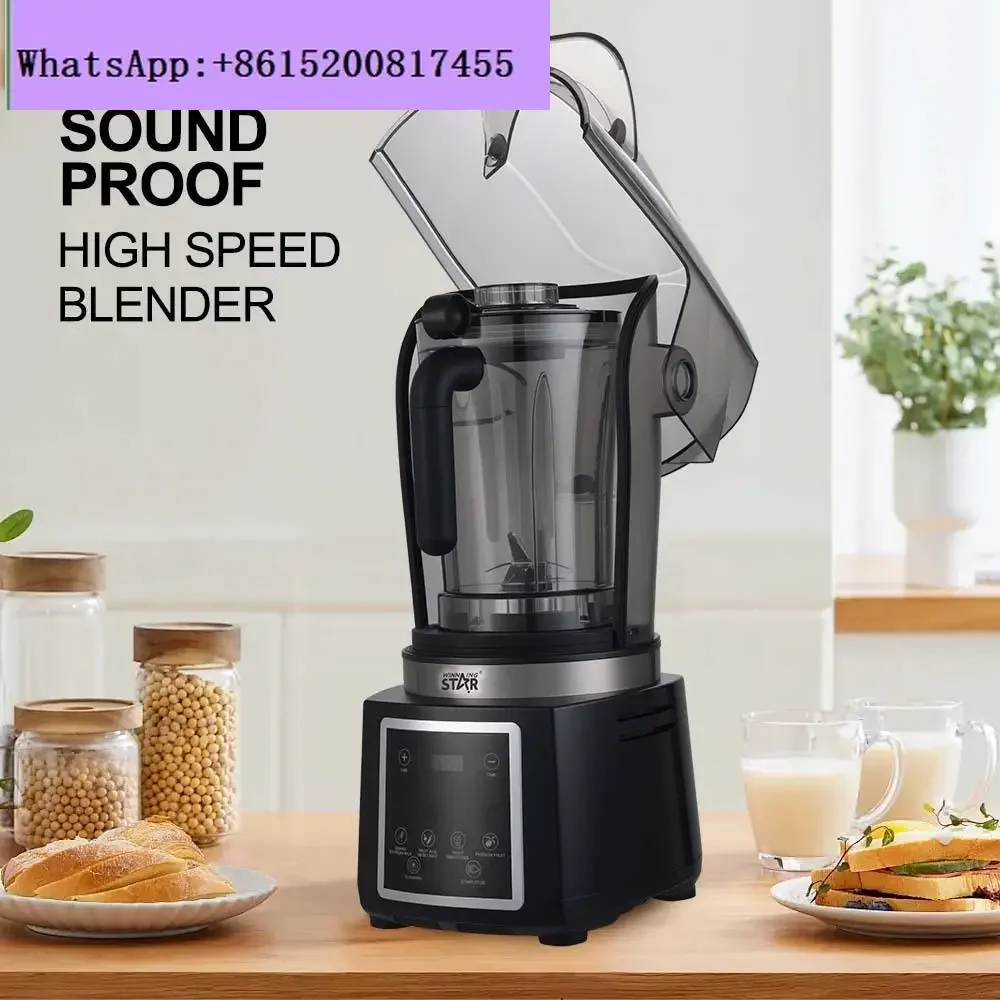 Winningstar commercial juice soy milk milkshake multi-function juicer sound insulation wall breaker