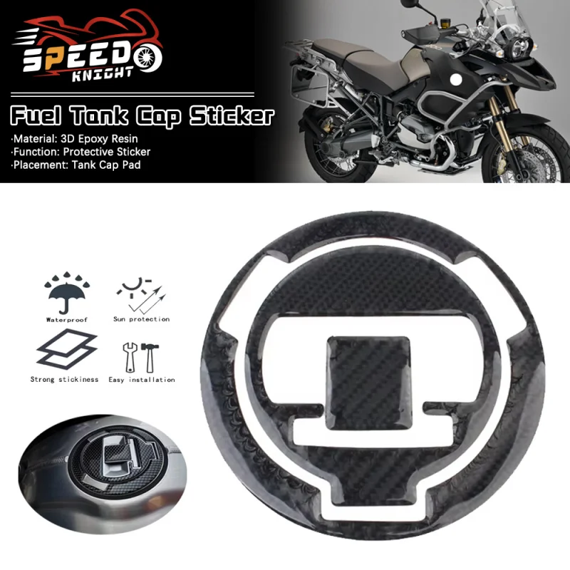 

Motorcycle fuel tank pad decals for BMW R1200GS 2008-2012 S1000RR F800R F650GS HP2 Sport gas oil cap cover sticker protector