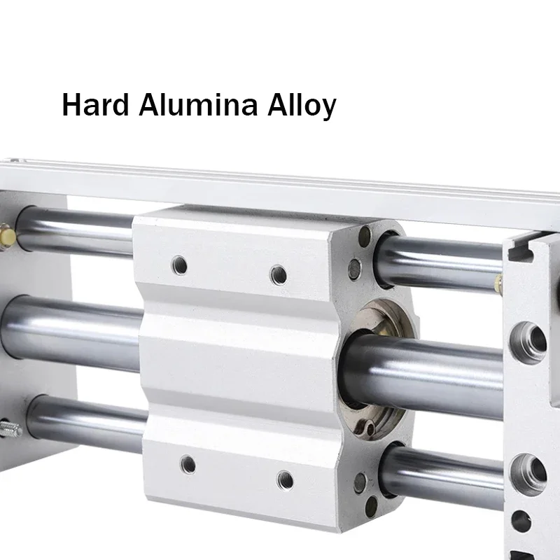HLH CDY1S Bore 10/15/20/25/32/40mm Stroke 100-1500mm Magnetic Coupling Rodless Cylinders  Slide Bearing Pneumatic Cylinder