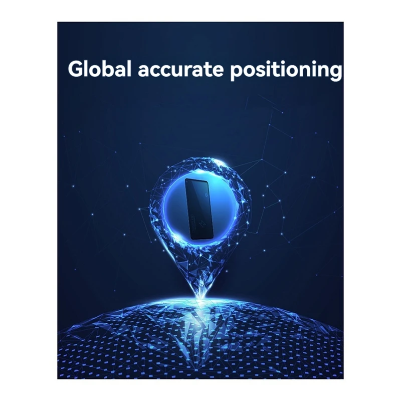 GPS Locator Smart Card Tracking Location Wallet Tracker Card Works With For Apple Find My App Thin GPS Item Finder