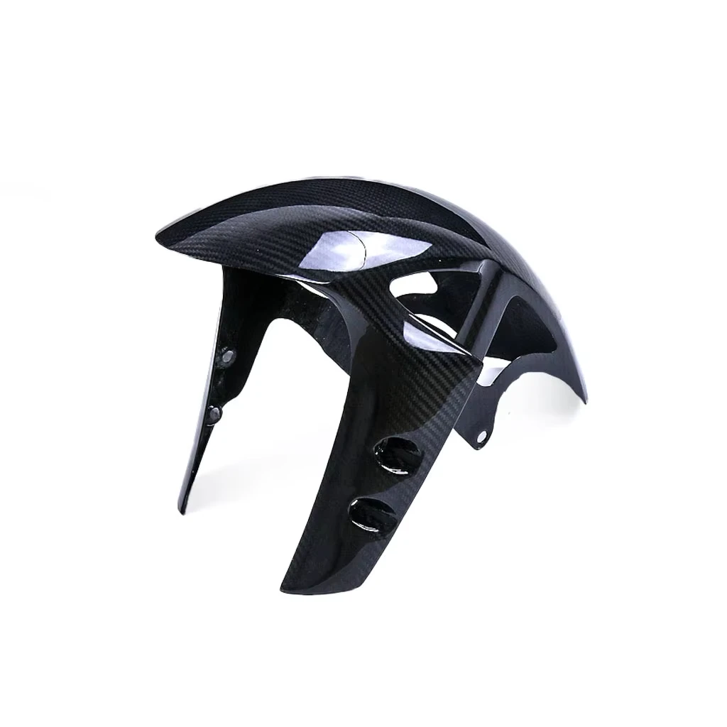 اكسسوارات الدراجات النارية الجبهة الحاجز سبلاش واقيات الطين 3K ألياف الكربون الجافة النقية لياماها YZF R1 R1M R6 MT10 FZ10 2016-2024