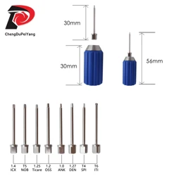 Dental Torque Lab Screwdriver Tungsten Carbide Technician Osstem Dentium Nobel Ankylos ABT Detachable Screw Driver