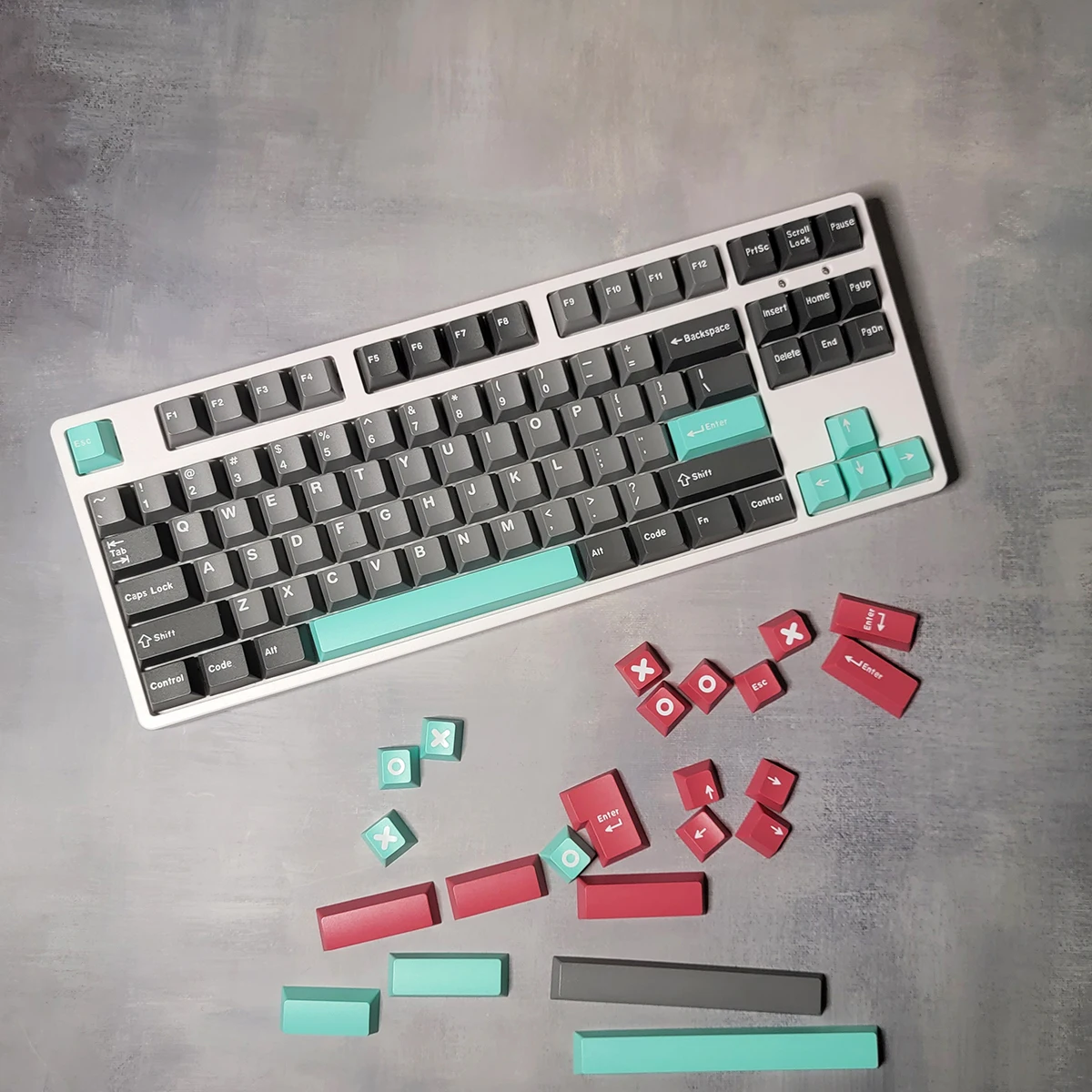 โปรไฟล์เชอร์รี่ Key Caps โมเดิร์น Doich 189Pcs Keycaps สำหรับ Full/TKL/ 60 65 75เปอร์เซ็นต์แป้นพิมพ์กับ7U Space Key