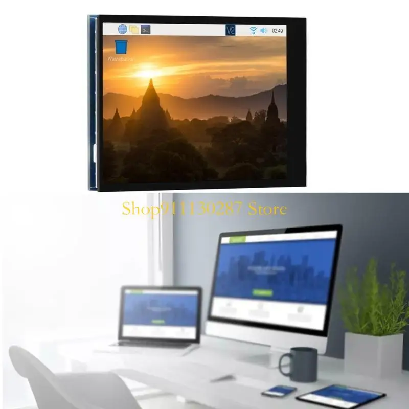 

J1HC 2,8-дюймовый ЖК-дисплей IPS с ярким цветным экраном 480 × 640 для RaspberryPi4B 3B +/3B/2B PiZeroW/ZeroWH/Zero2W/Zero2WH